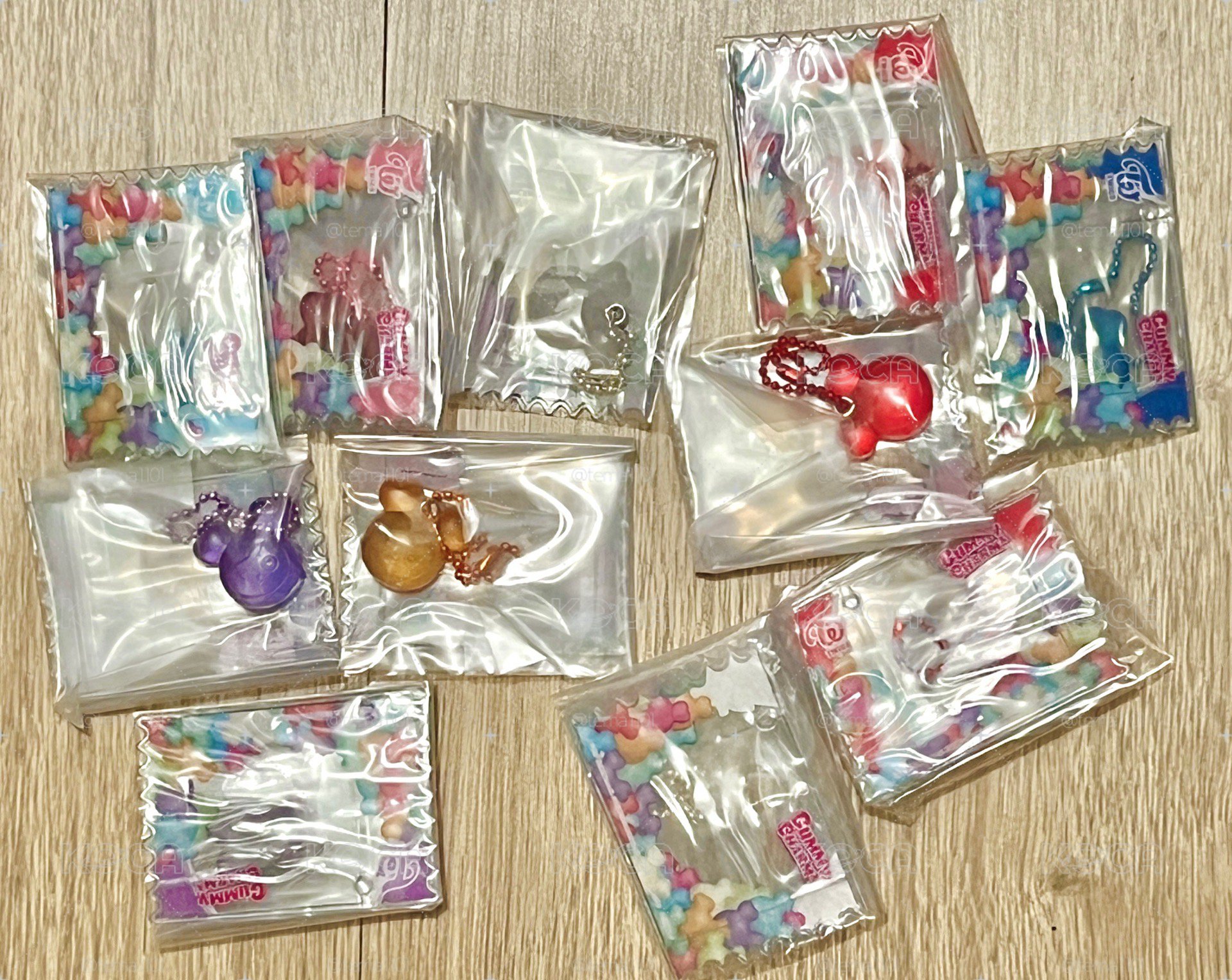 TWICE萬代食玩二代 軟糖吊飾