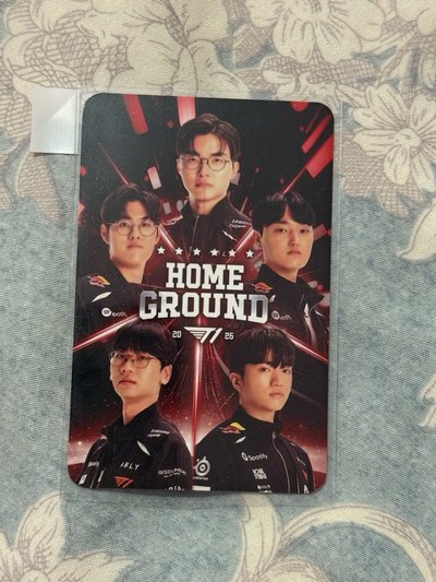 T1主場日滿額卡-Faker