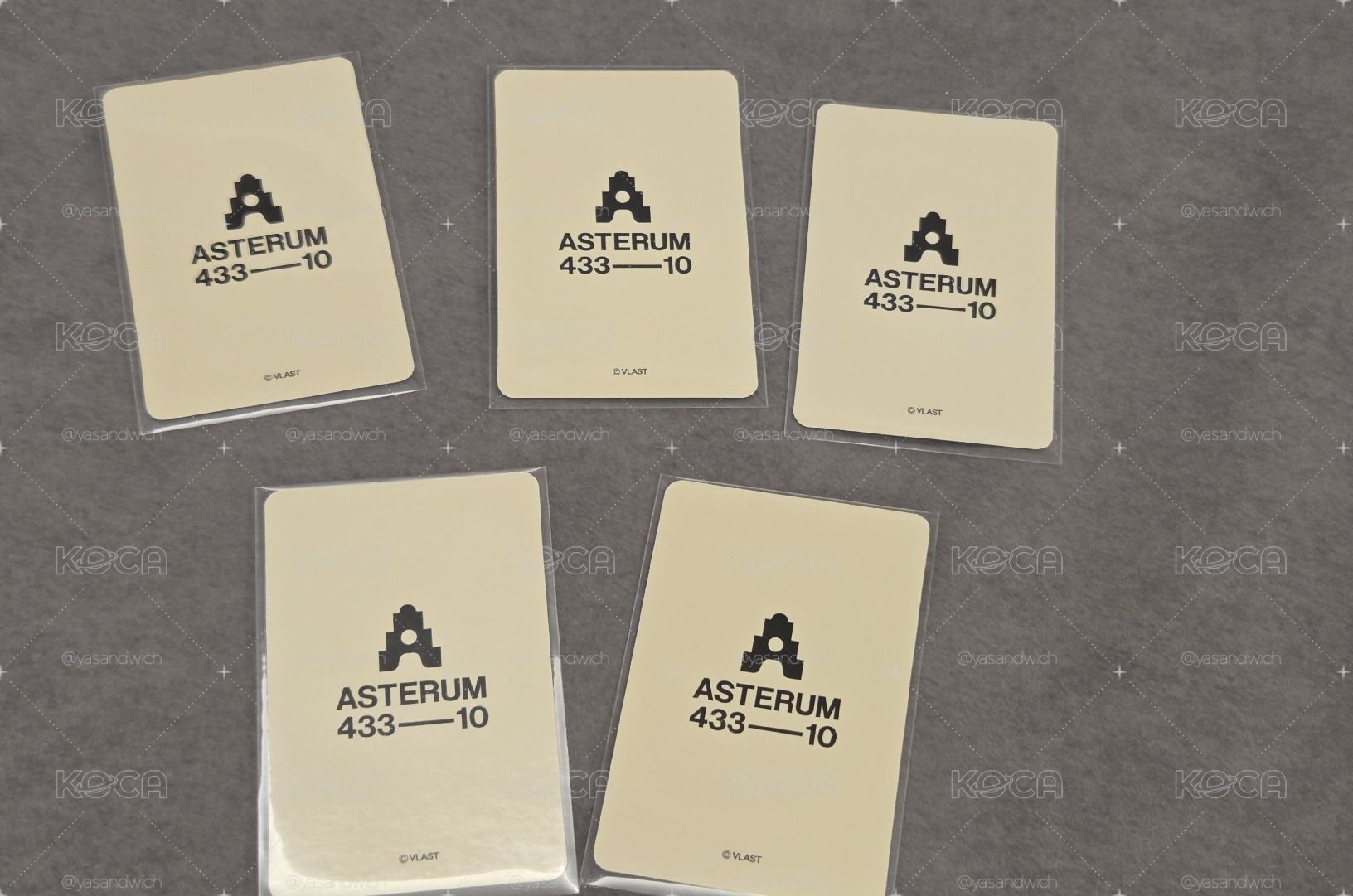 十咖啡 ASTERUM 433-10 PUTV! 幸運卡 1.0 全員一套