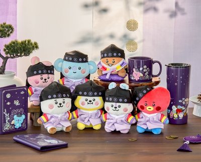 bt21韓服系列坐娃