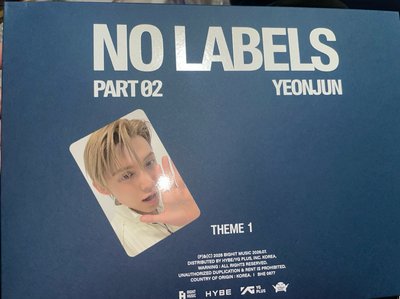 然竣No Labels part2一般專（pb)一套