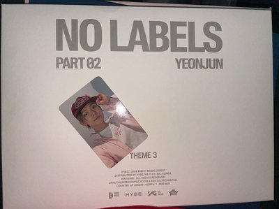然竣No Labels part2一般專（pb)一套