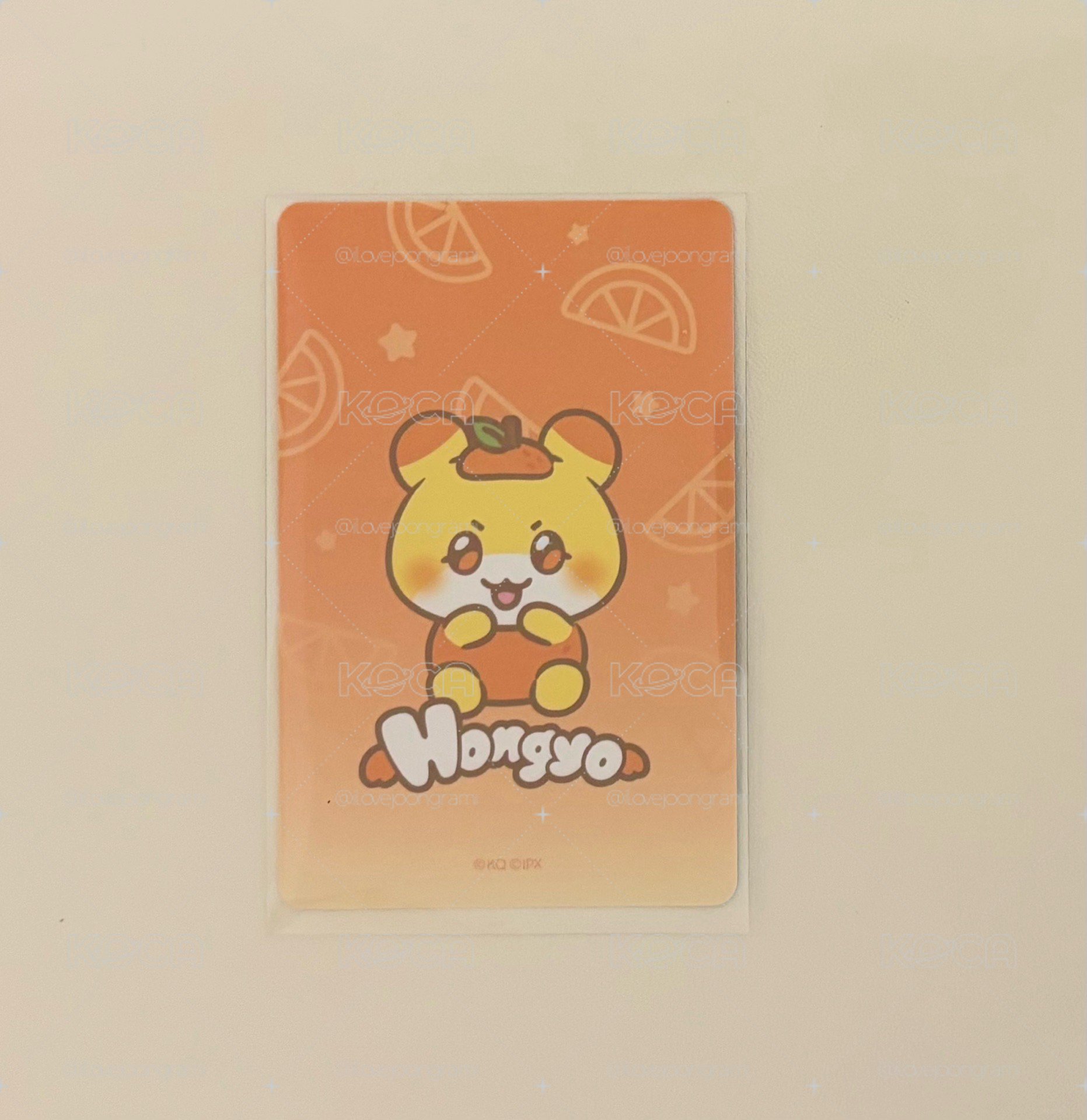 ATEEZ 弘中 水果娃小卡🍊