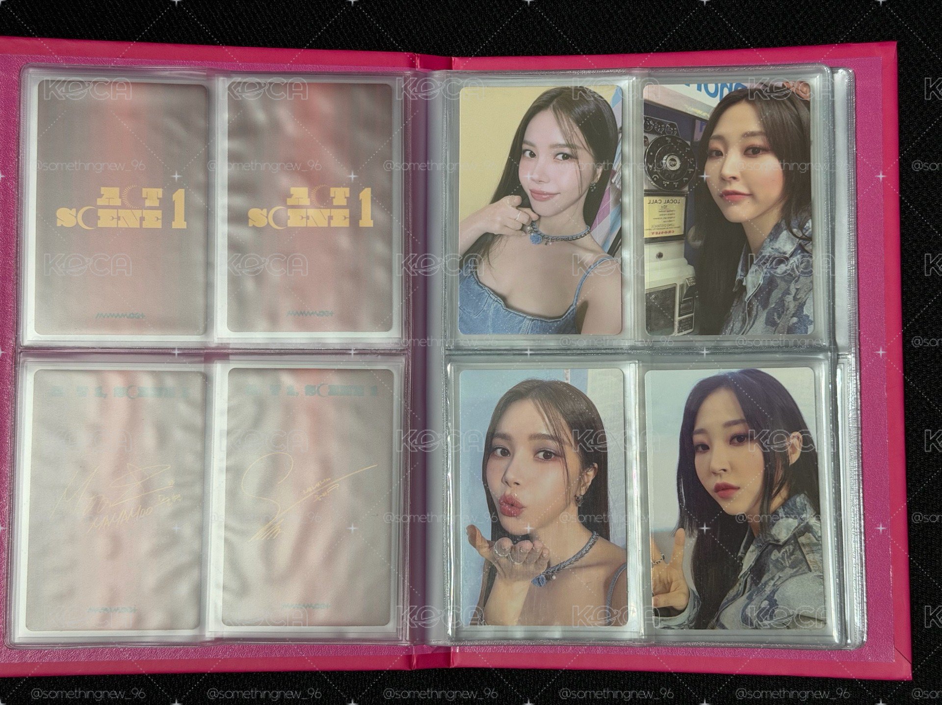 MAMAMOO+ 小分隊 收集冊 27張小卡 含特典、專卡、Better雜誌特典、人生四格、拍立得、照片