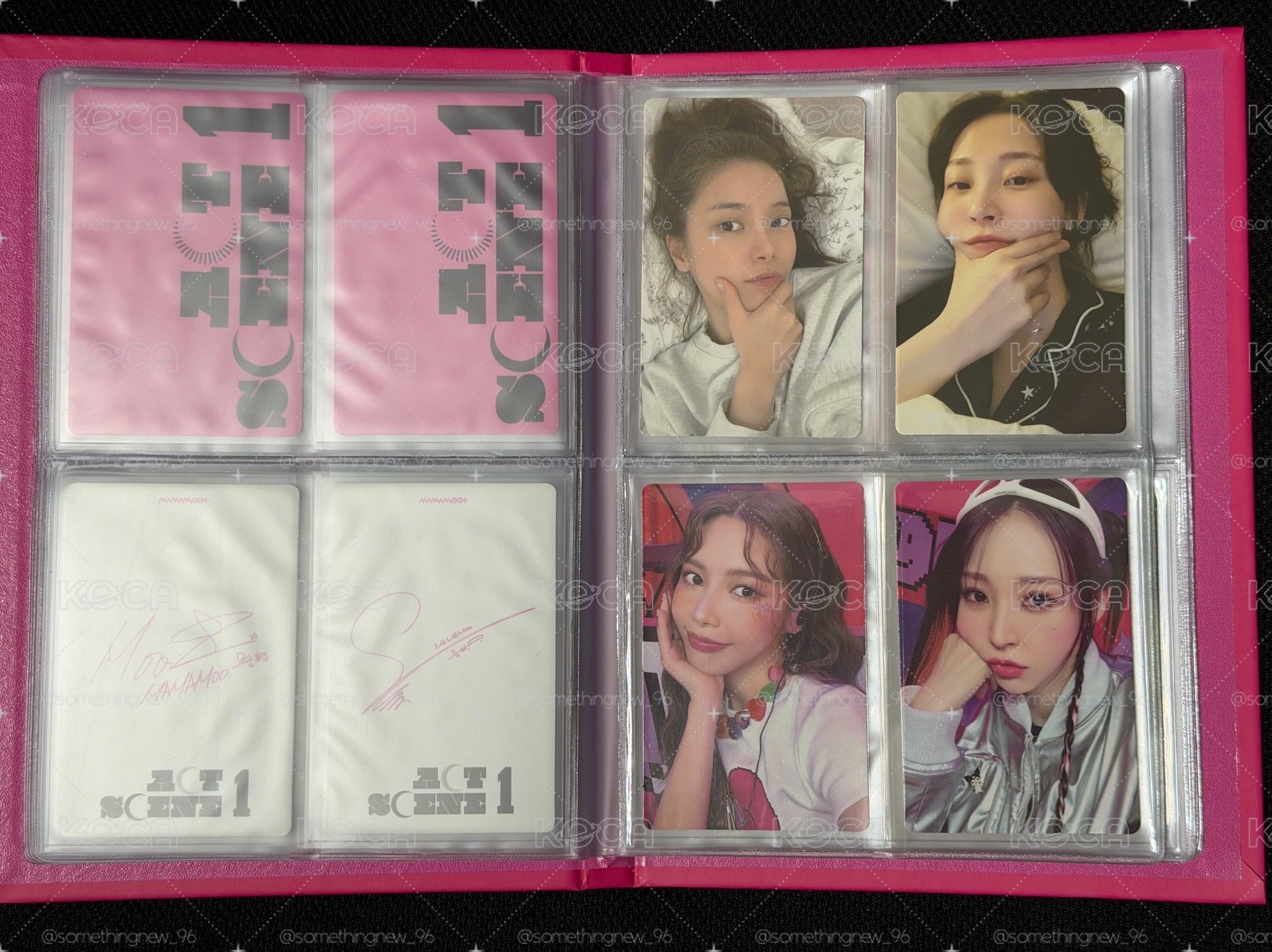 MAMAMOO+ 小分隊 收集冊 27張小卡 含特典、專卡、Better雜誌特典、人生四格、拍立得、照片
