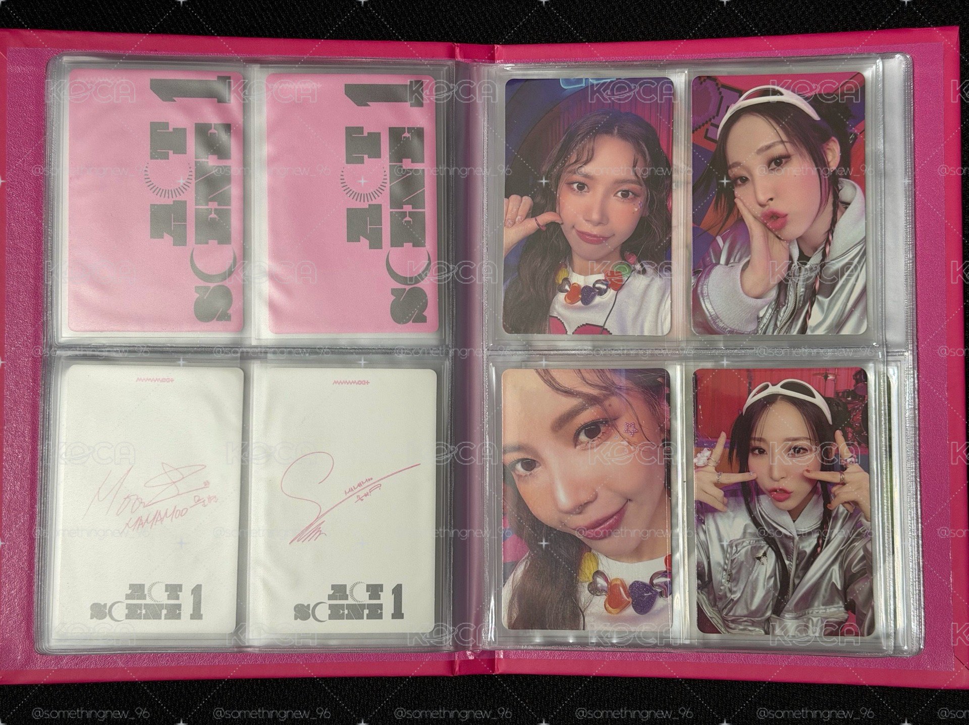 MAMAMOO+ 小分隊 收集冊 27張小卡 含特典、專卡、Better雜誌特典、人生四格、拍立得、照片