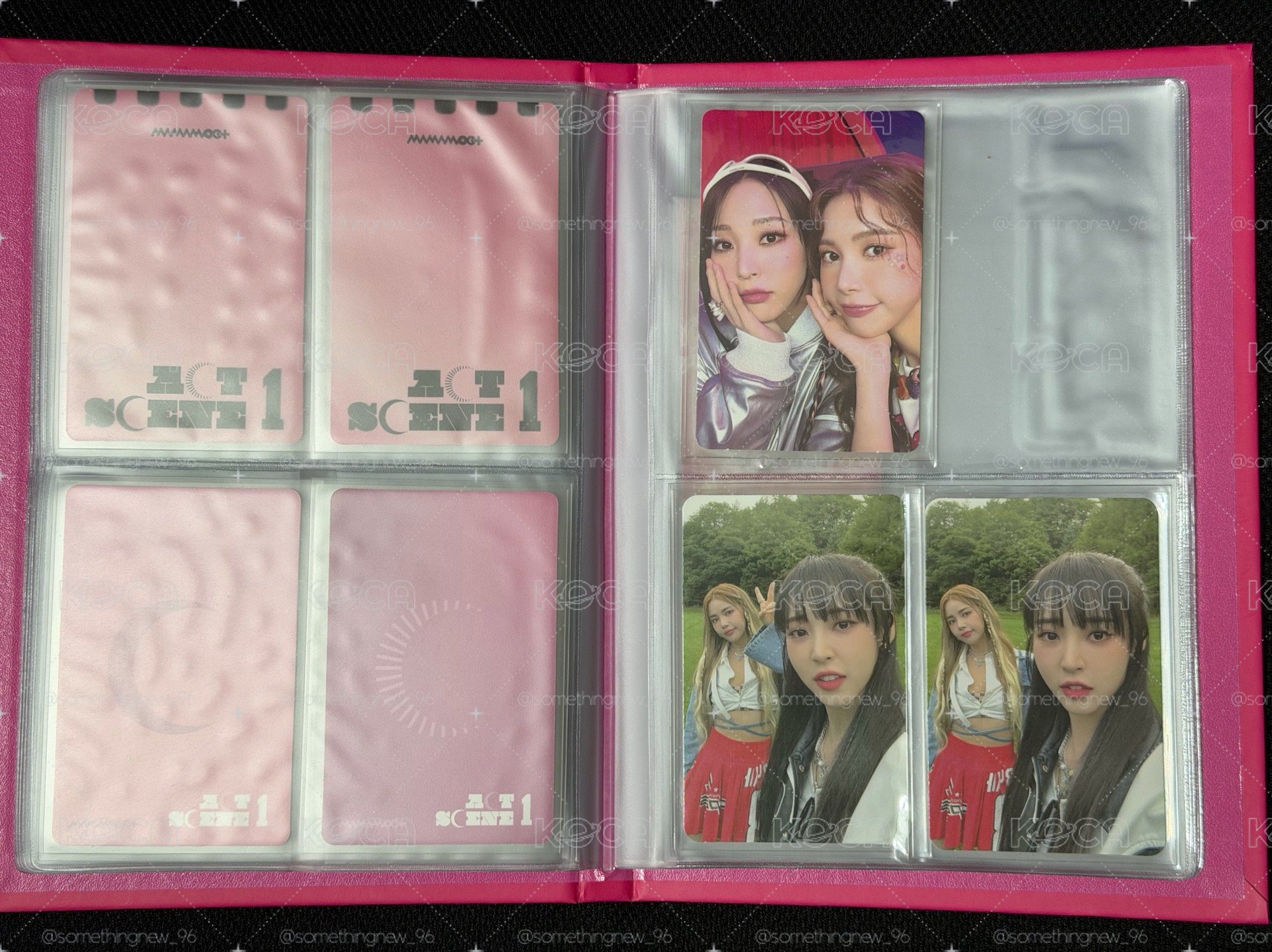 MAMAMOO+ 小分隊 收集冊 27張小卡 含特典、專卡、Better雜誌特典、人生四格、拍立得、照片