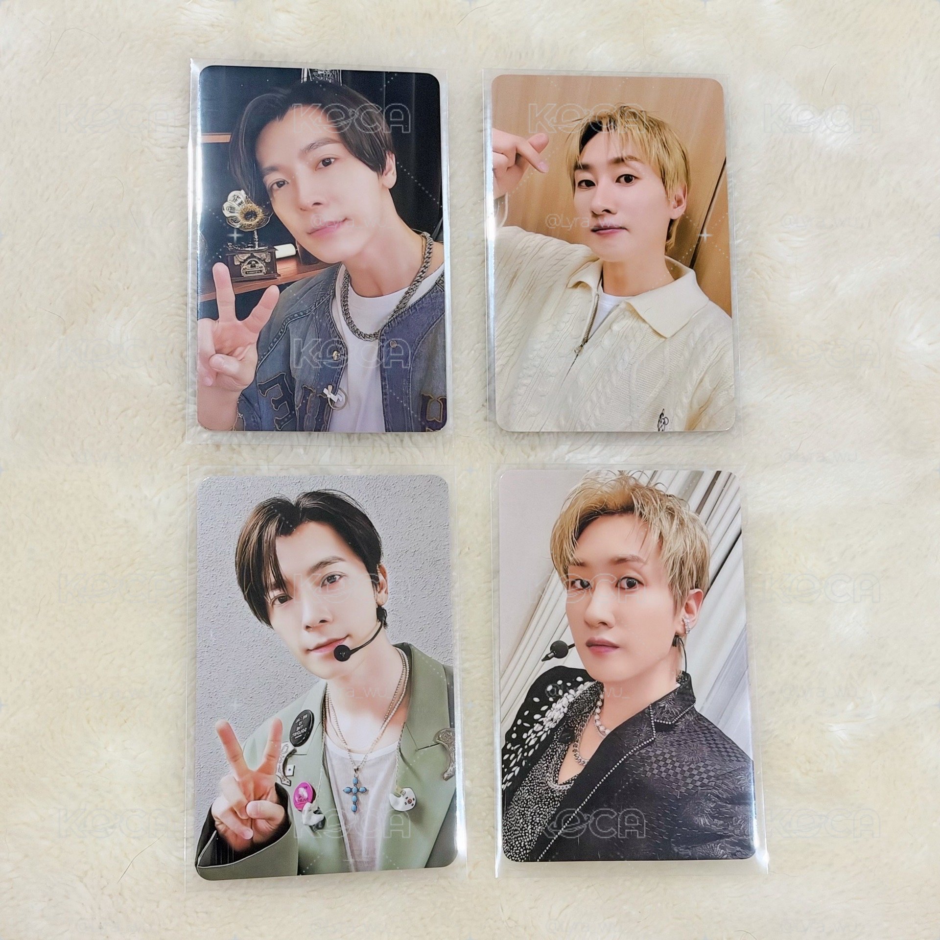 D&E 約定星光卡 4張一組