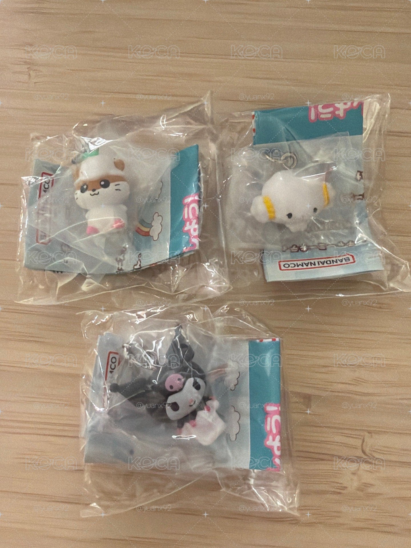 三麗鷗角色大賞雨傘圈扭蛋