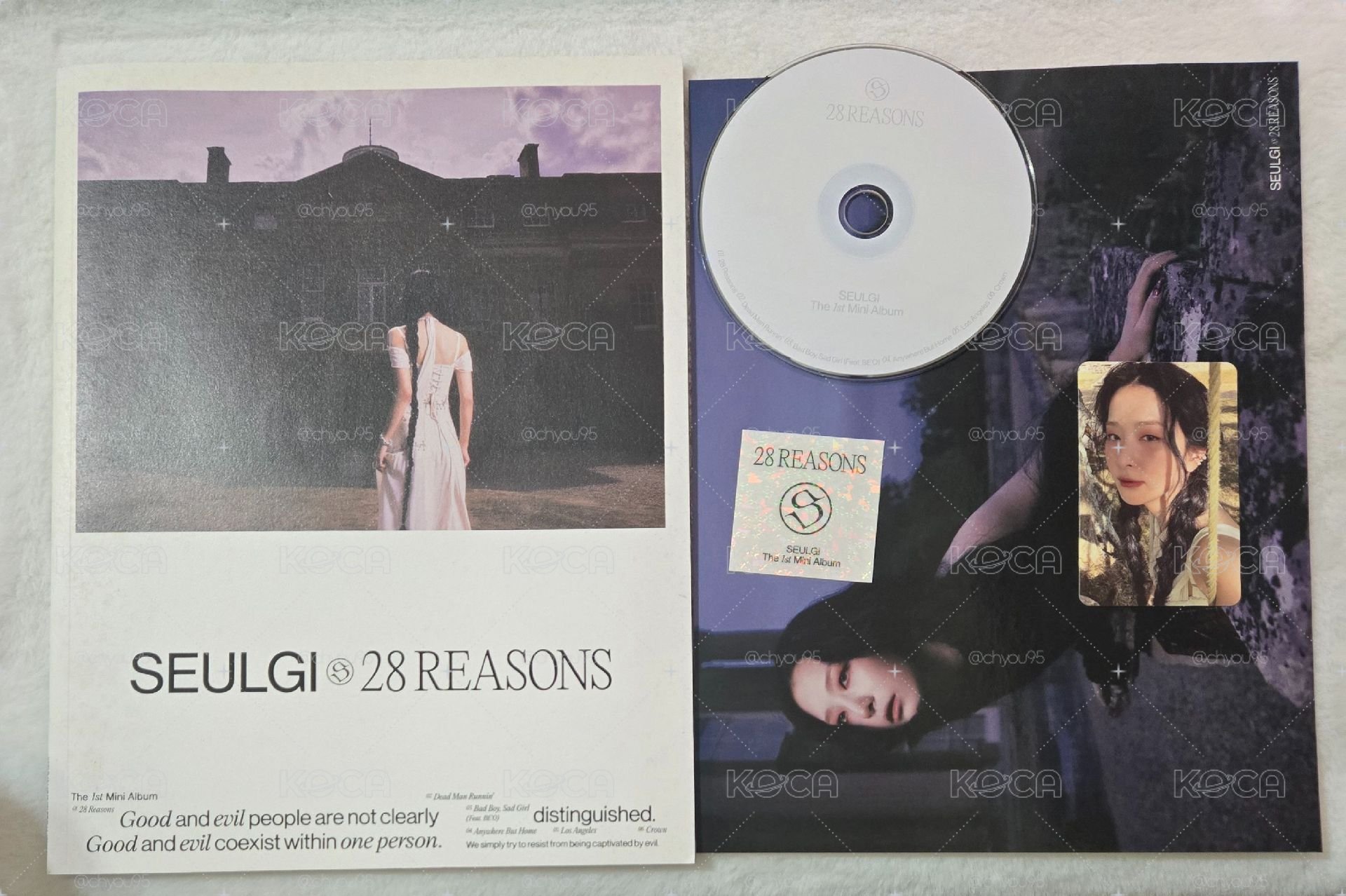 28 reasons 專輯 PB版 含SY通路貼紙