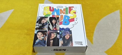【有含小卡】NewJeans 會員禮 一期 瘦身窄盒版 BUNNIES CLUB 2023 (內容物完整無缺件)