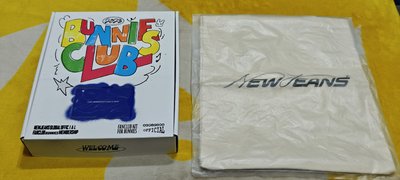 【有含小卡】NewJeans 會員禮 一期 瘦身窄盒版 BUNNIES CLUB 2023 (內容物完整無缺件)