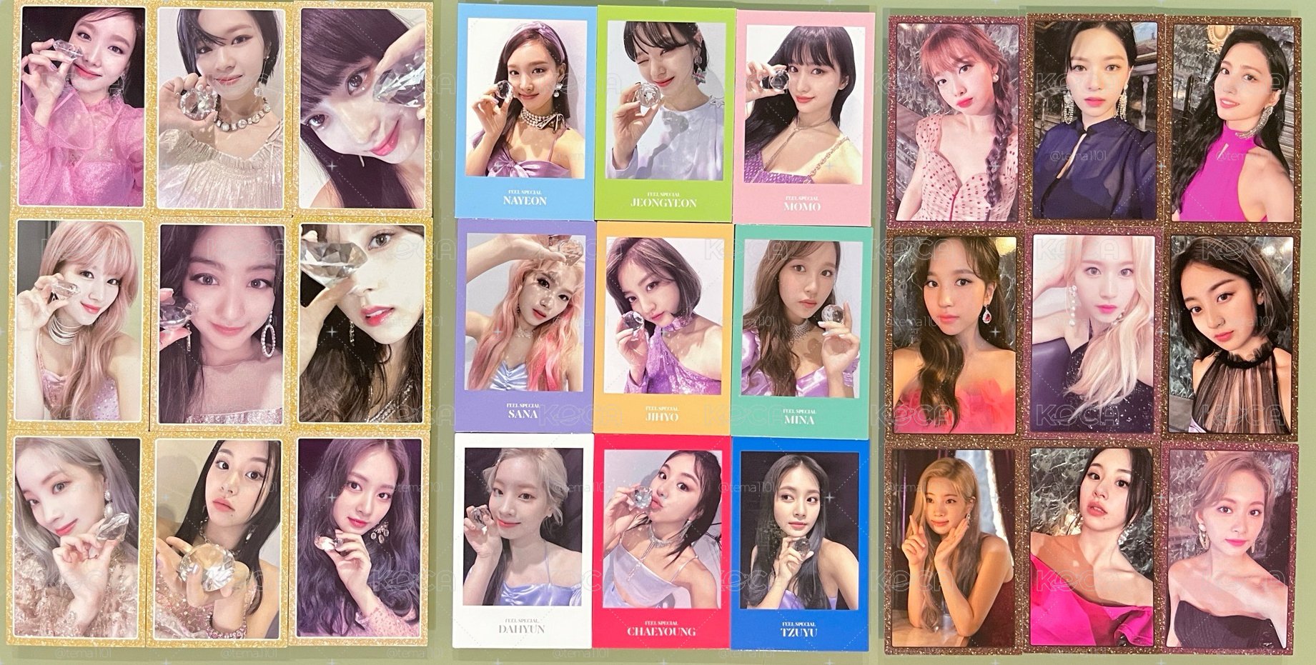 TWICE Feel Special 專卡9人不拆