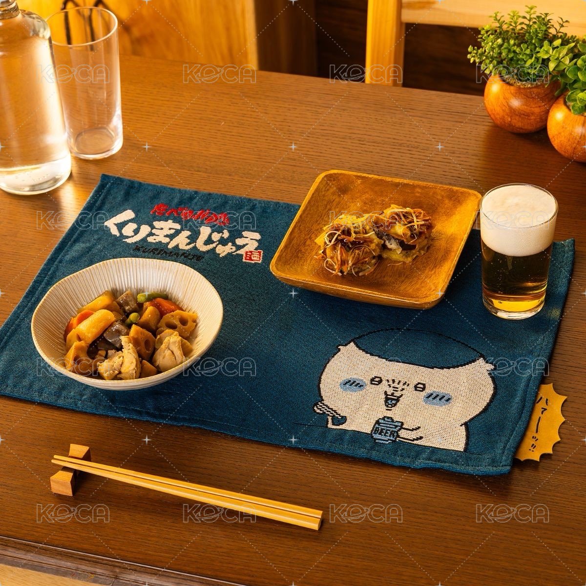 栗子饅頭餐墊 (哈ー!!)