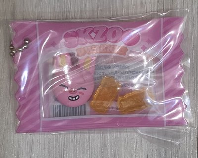 日本萬代SKZOO糖果造型吊飾鑰匙圈Dwekki豬兔彰彬Changbin