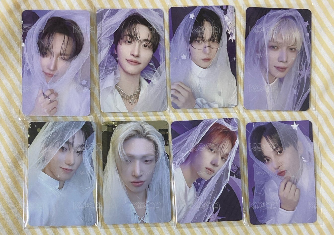 現貨在韓)Ateez Aniteez in Deja Vu新娘水杯卡一套,10月中旬出貨