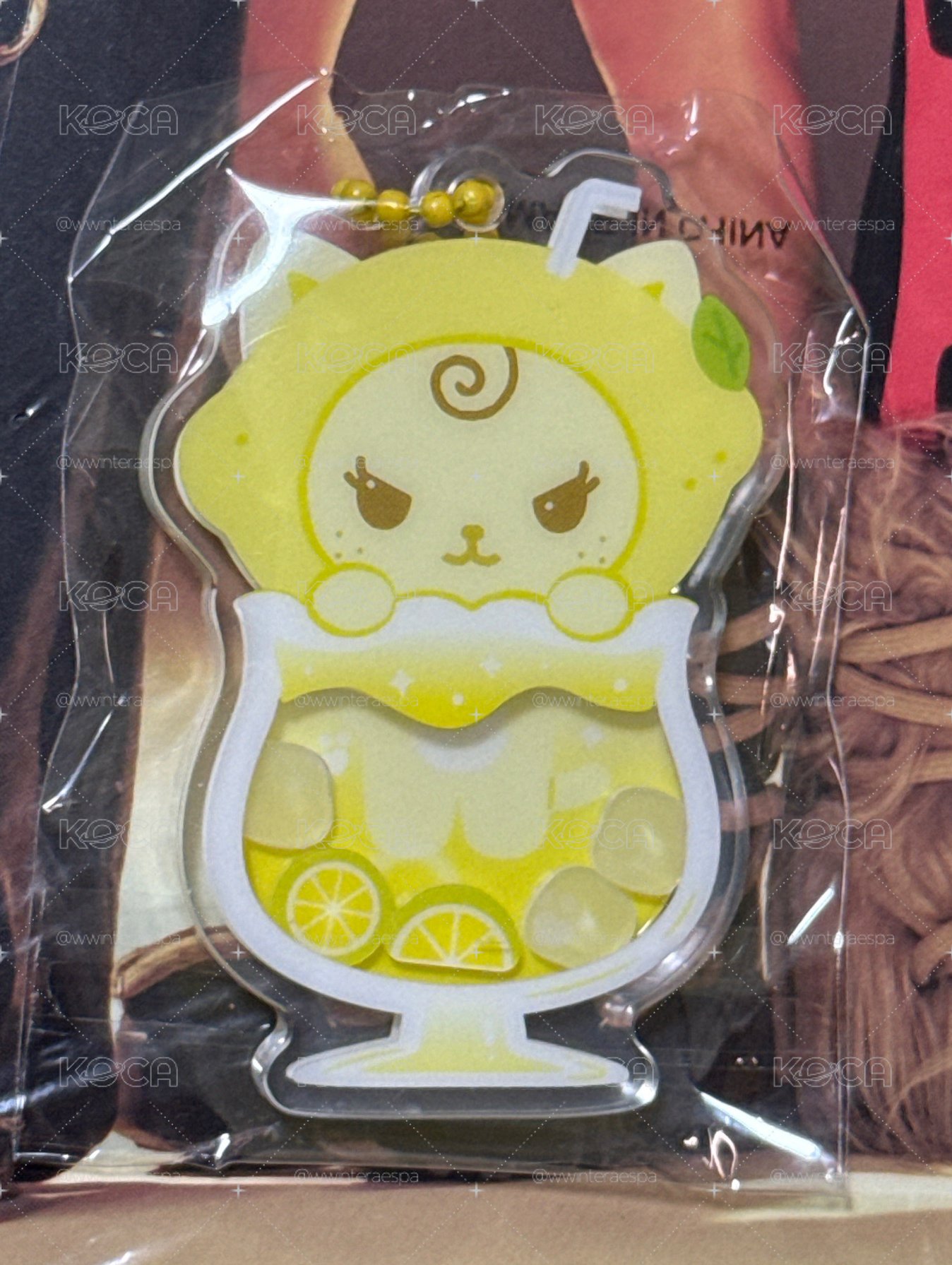 扭蛋吊飾鑰匙圈 柚 全新
