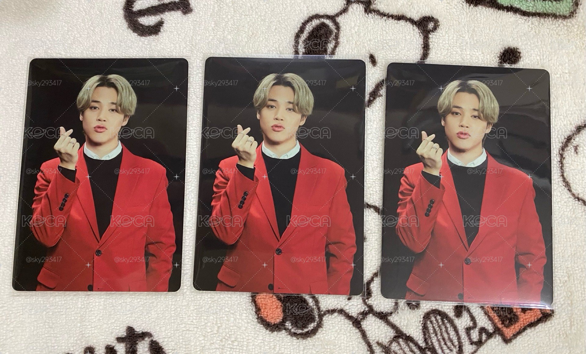 JIMIN 智旻 隨機卡