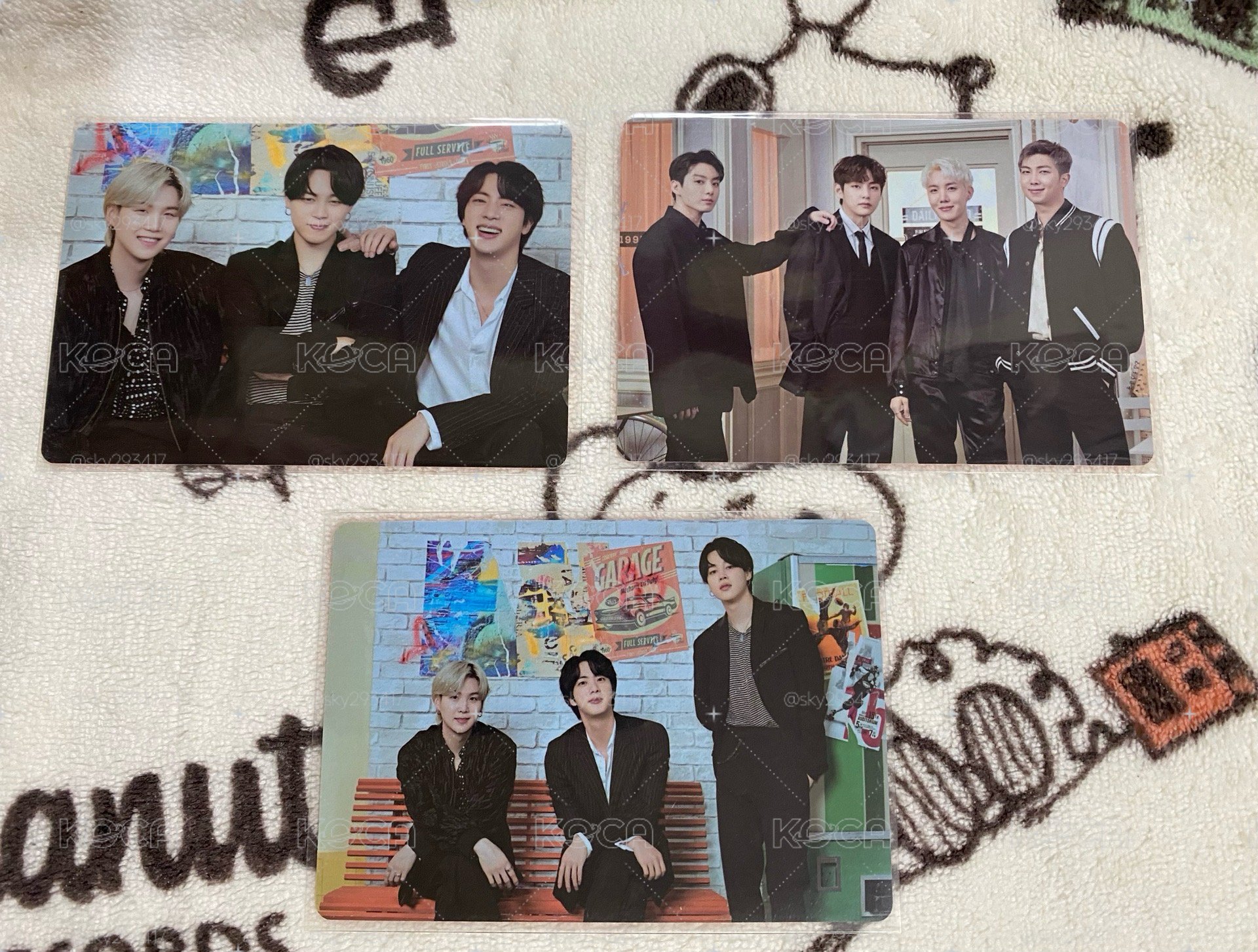 BTS 防彈 分隊 隨機卡
