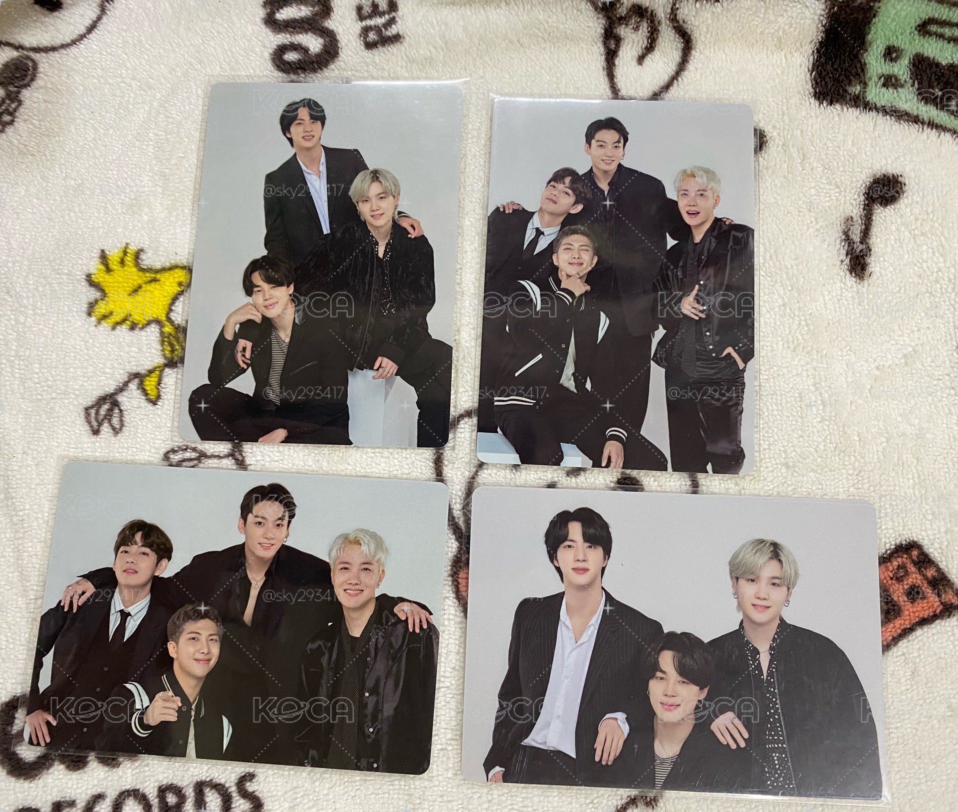 BTS 防彈 分隊 隨機卡