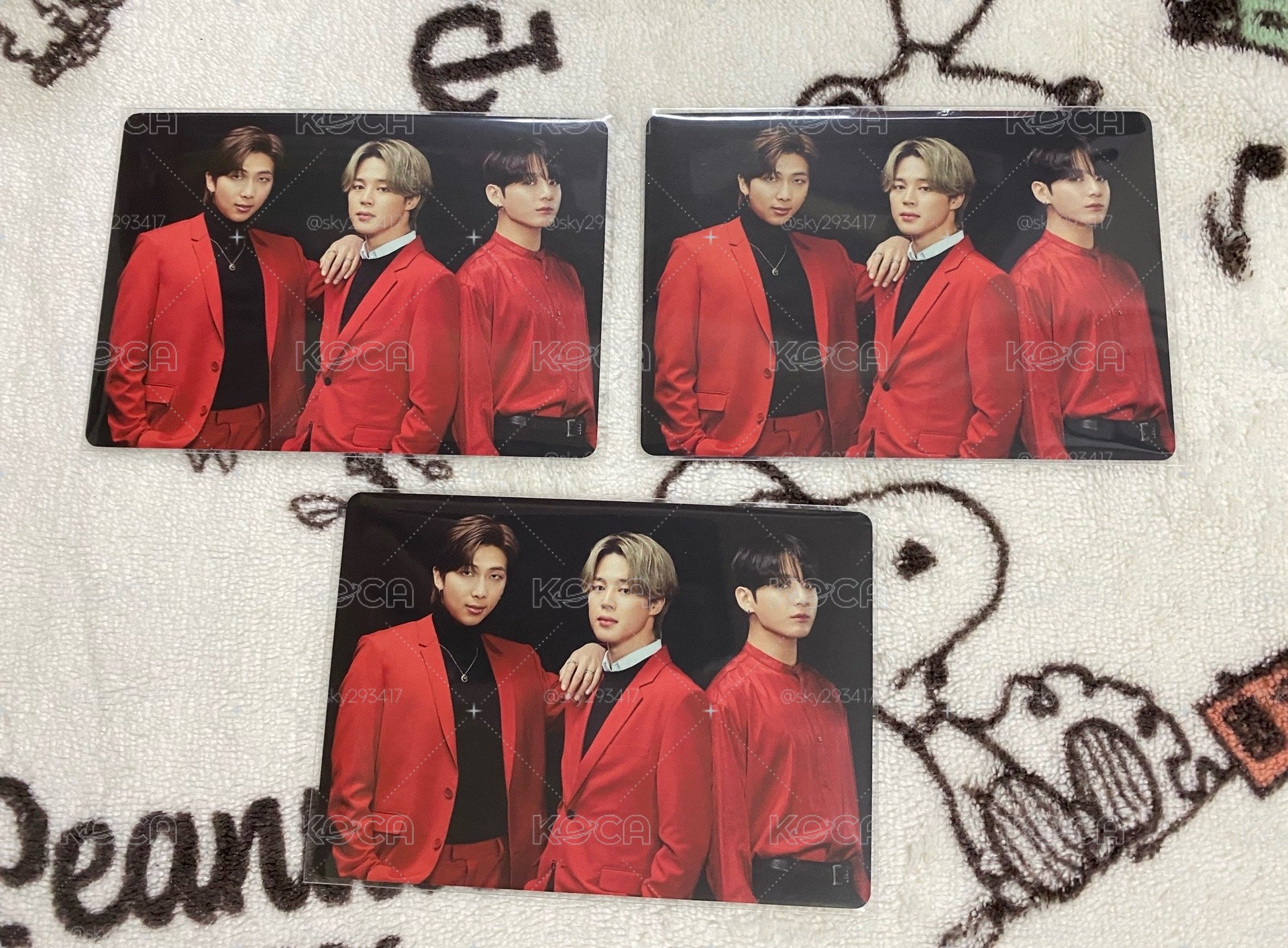 BTS 防彈 分隊 隨機卡