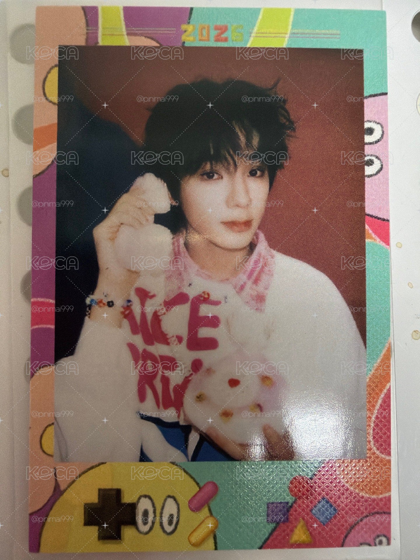 王櫓杰26年台曆電話拍立得