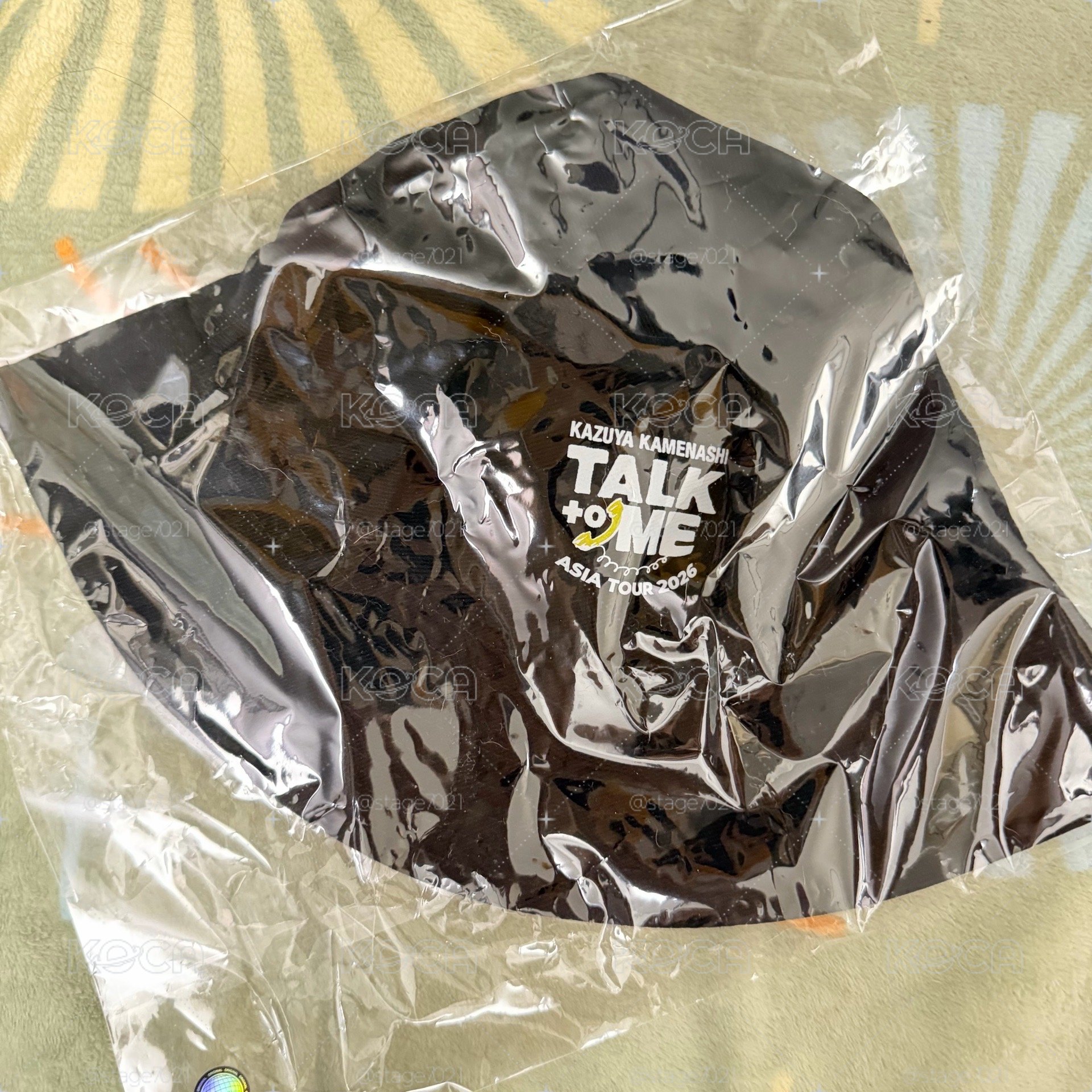 龜梨和也"TALK TOME" ASIA TOUR 2026 IN KAOHSIUN 帽子 漁夫帽