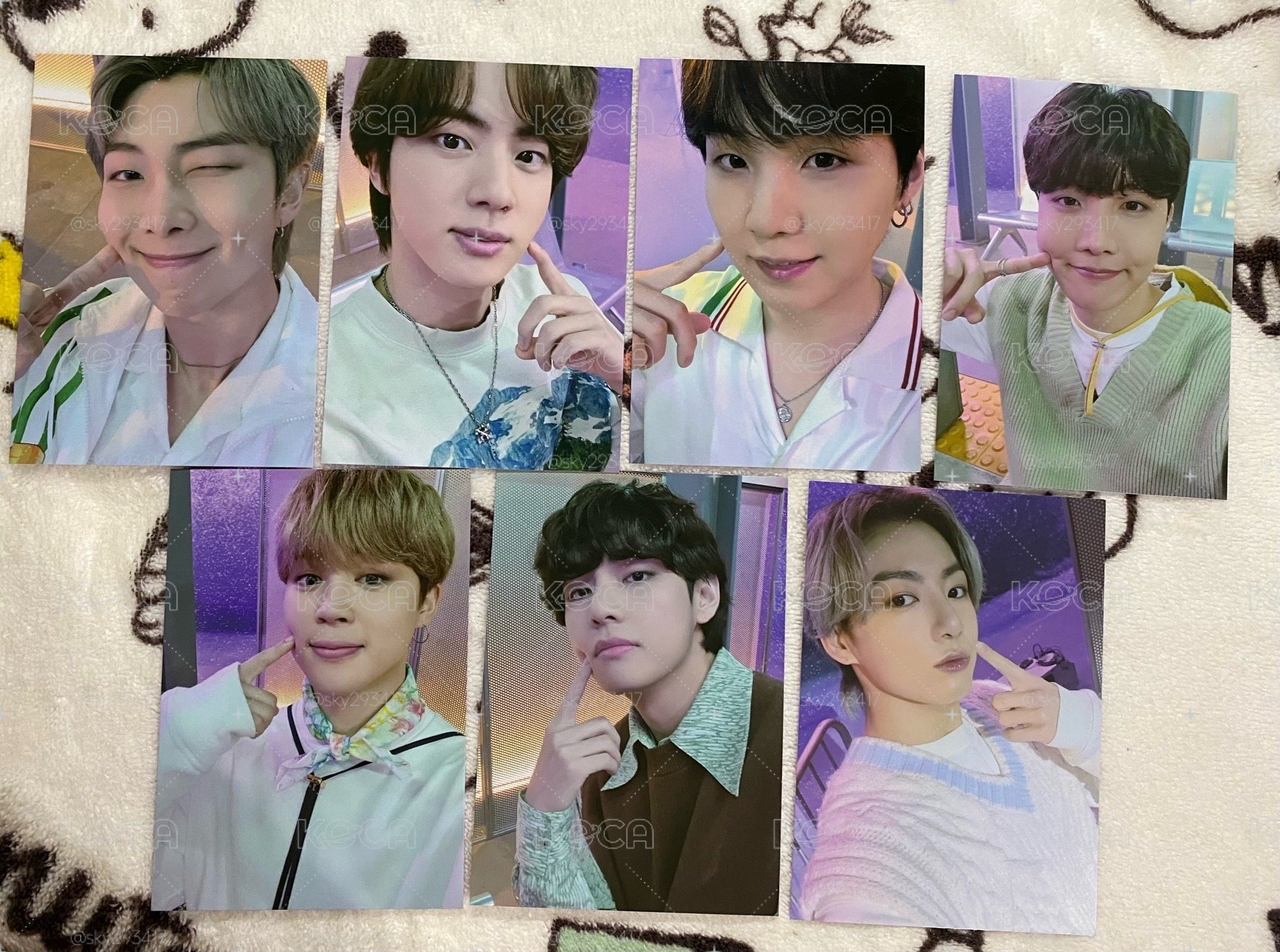 BTS 防彈  小宇宙卡 整圖