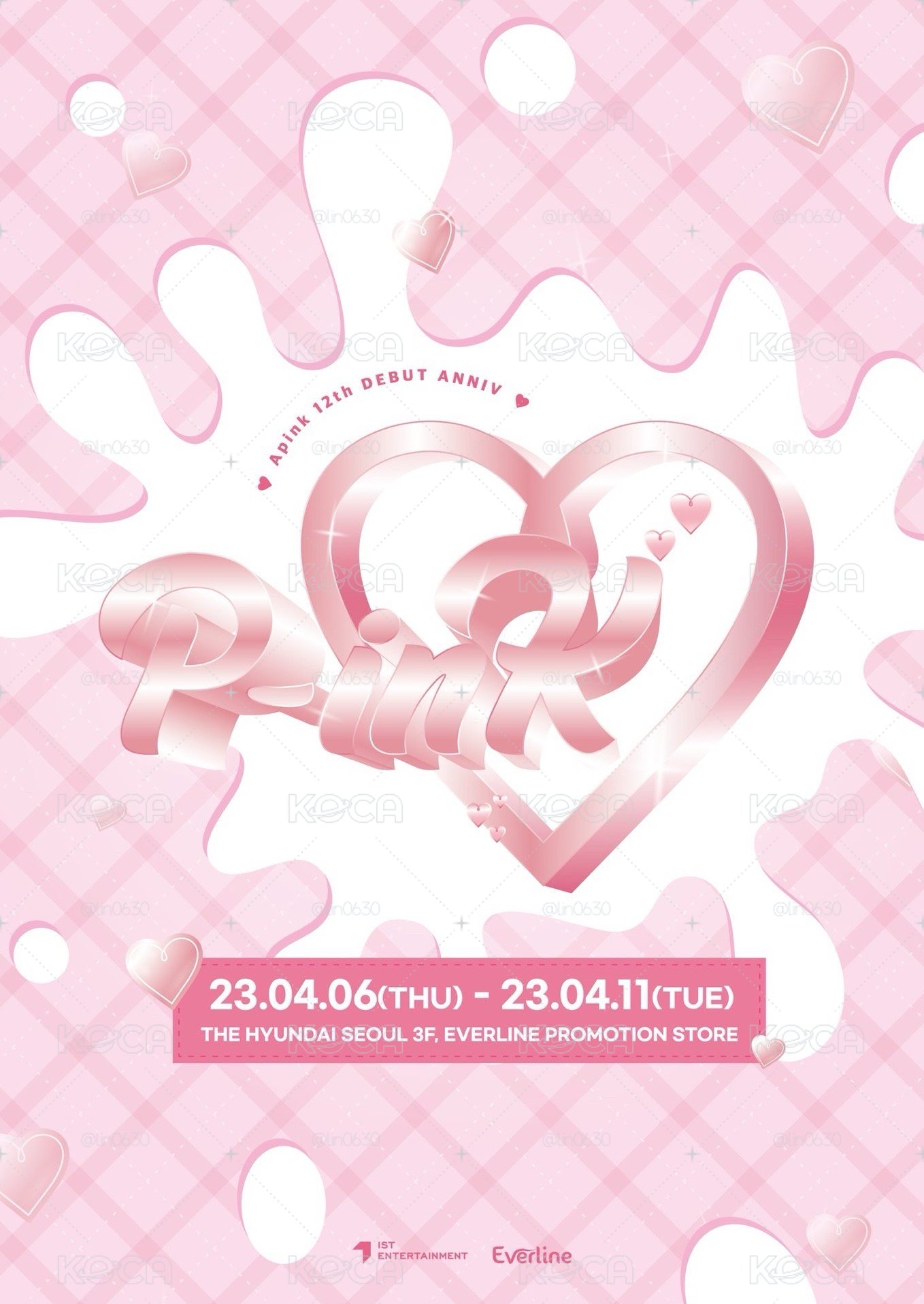 全新未拆 apink 12週年快閃店 周邊