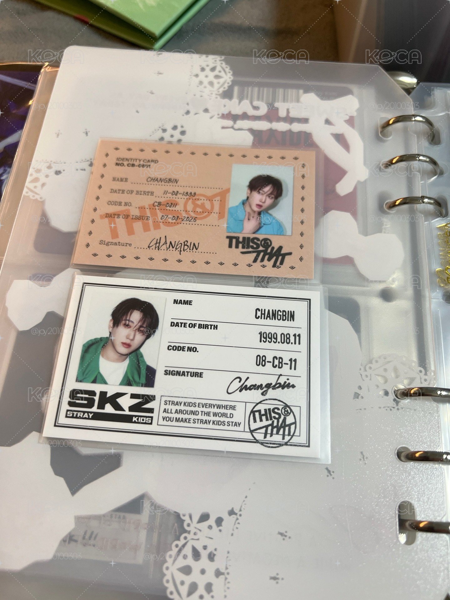 This&That 彬ID卡