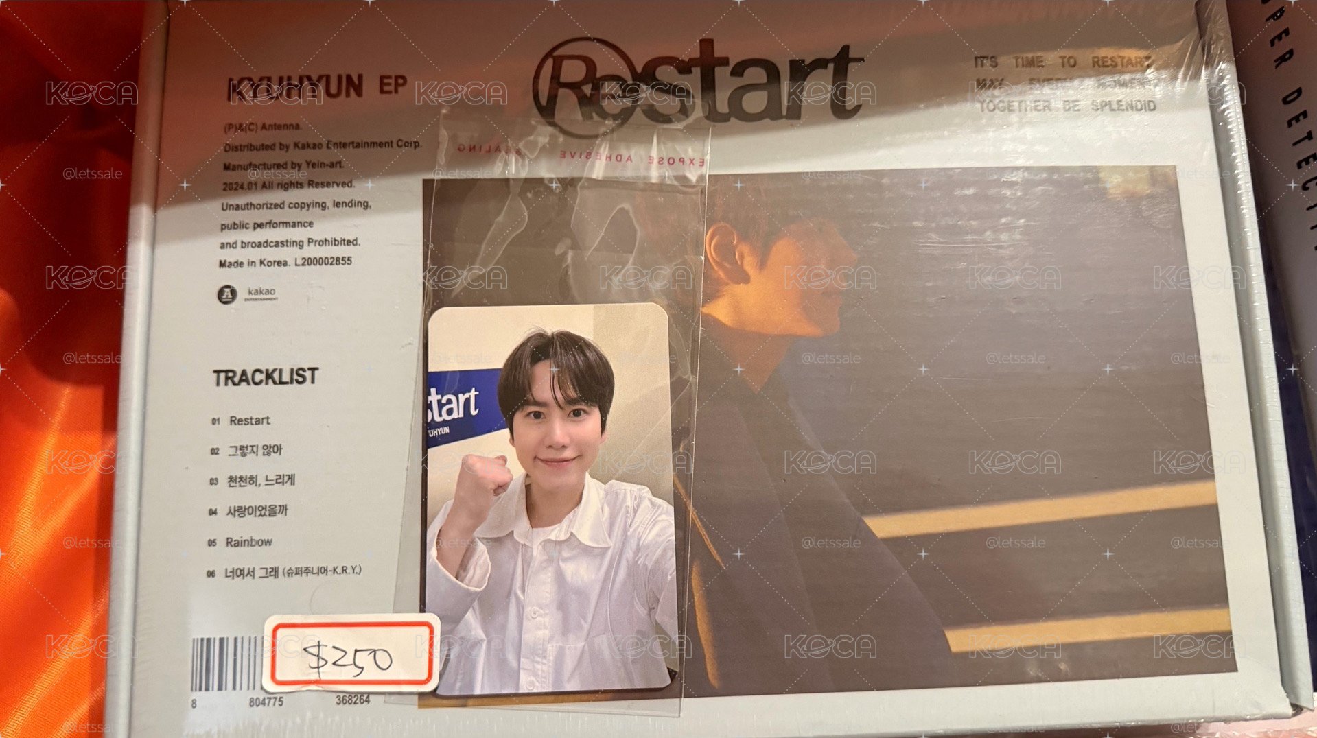 圭賢restart未拆專（付特典）