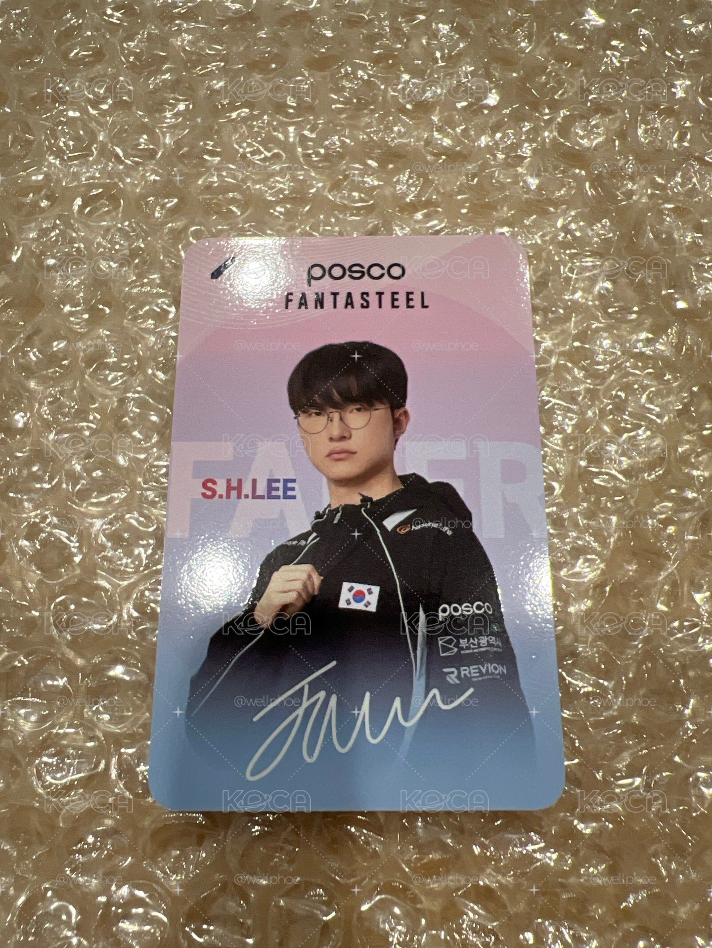 亞運國代posco卡-Faker、Zeus
