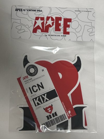 大阪升席禮包 Asa入場卡 APEE入場禮