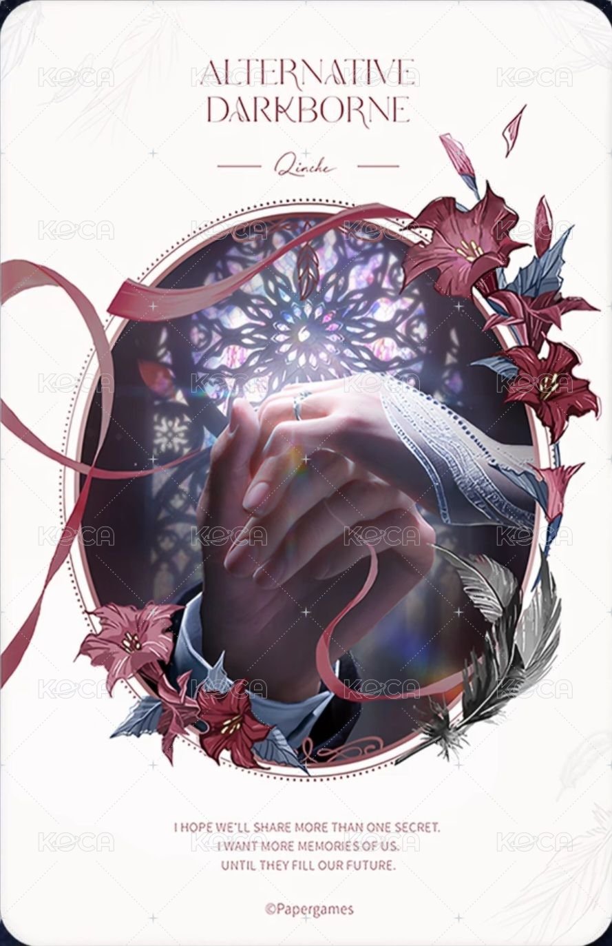 誓約卡 周邊卡  背面