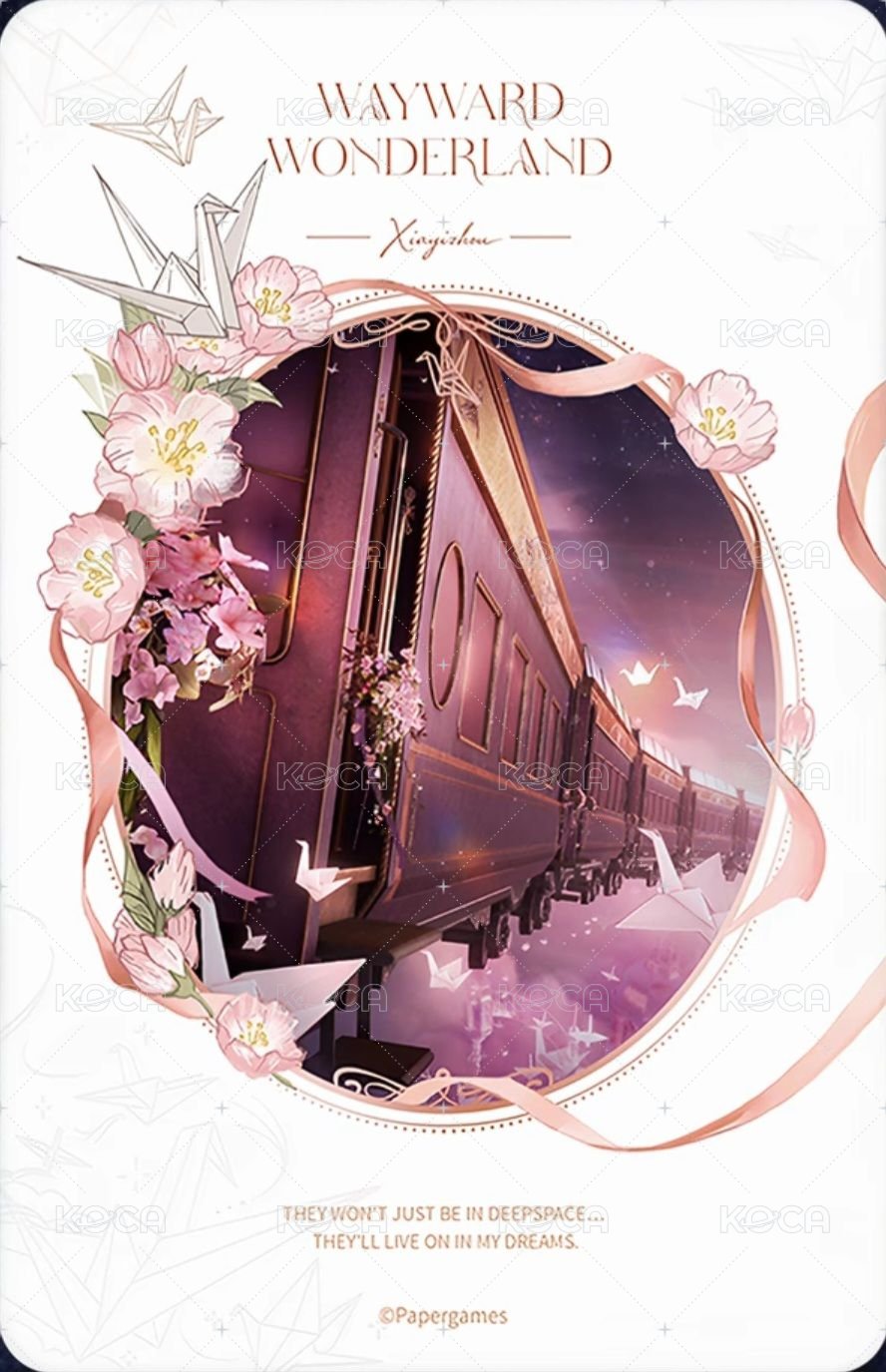 誓約卡 周邊卡  背面