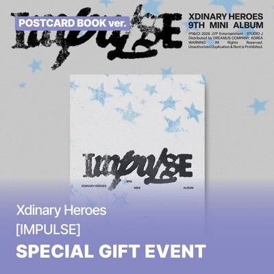 預購Xdinary Heroes 迷9 [IMPULSE] (POSTCARD BOOK Ver.)