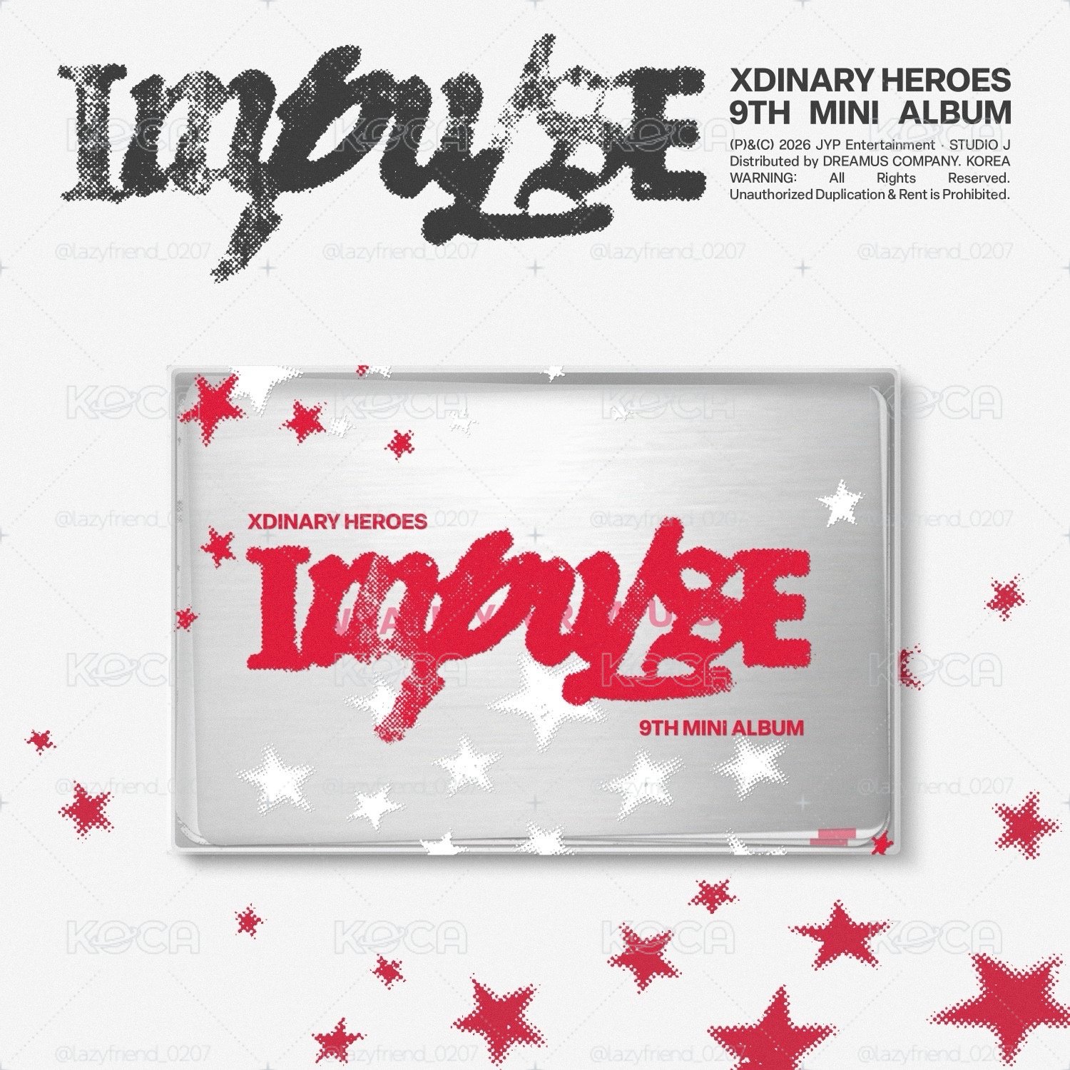 預購Xdinary Heroes 迷9 [IMPULSE] (FANS ALBUM Ver.)