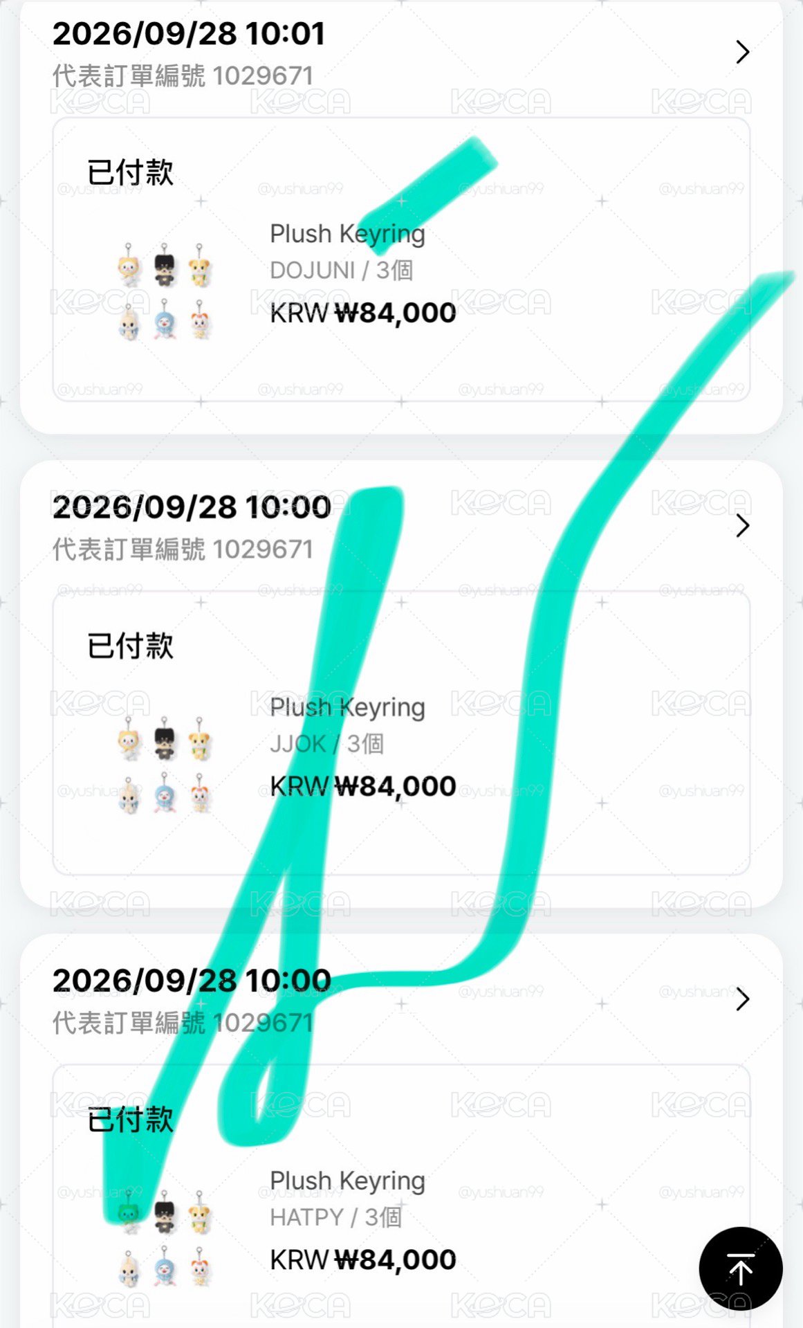 ［預購］TWS吊娃 申維、道勳、志勳🌟一販已買到🌟