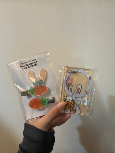 胡蘿蔔髮夾+磁吸卡盒