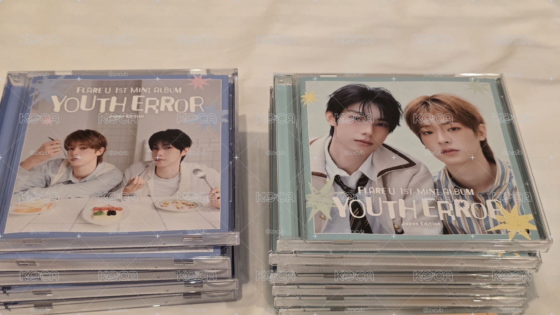 FLARE U YOUTH ERROR日專 ＜初回限定盤+通常盤＞ 專輯 崔立于 姜玗進