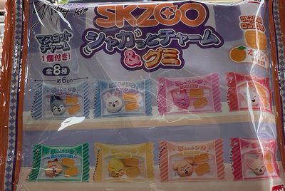 萬代skooz 糖果包裝造型吊飾 盲包
