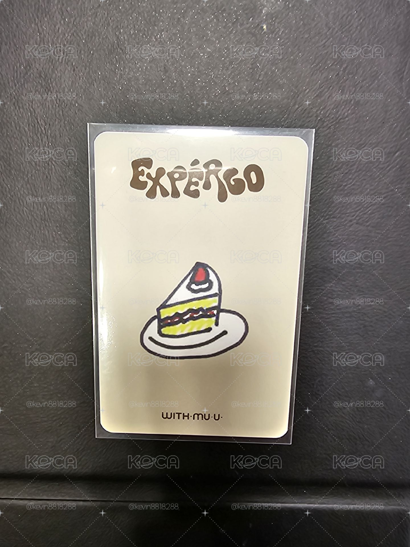 expérgo wm 3.0 簽售卡 咖啡師裴