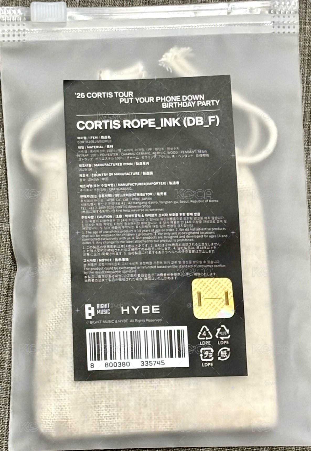 全新現貨✨生日場週項鍊INK