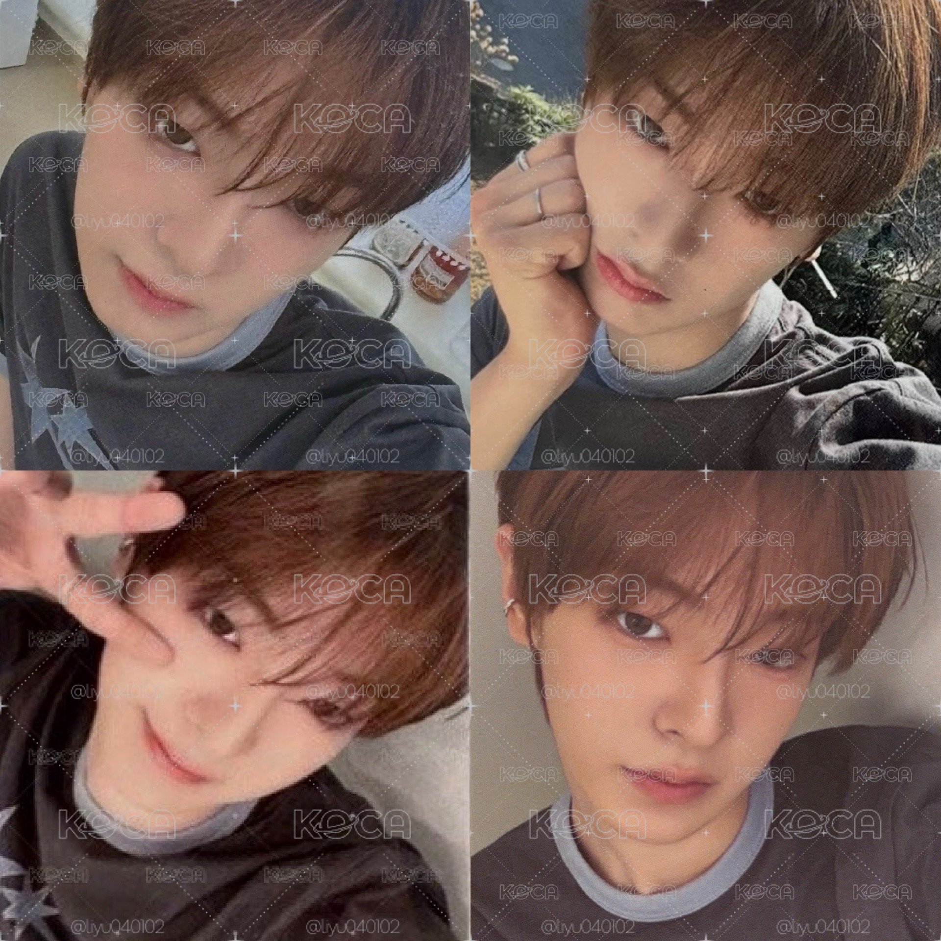 oy QR ver. oy diary ver. 幸運卡QR ver. 專輯卡 四張