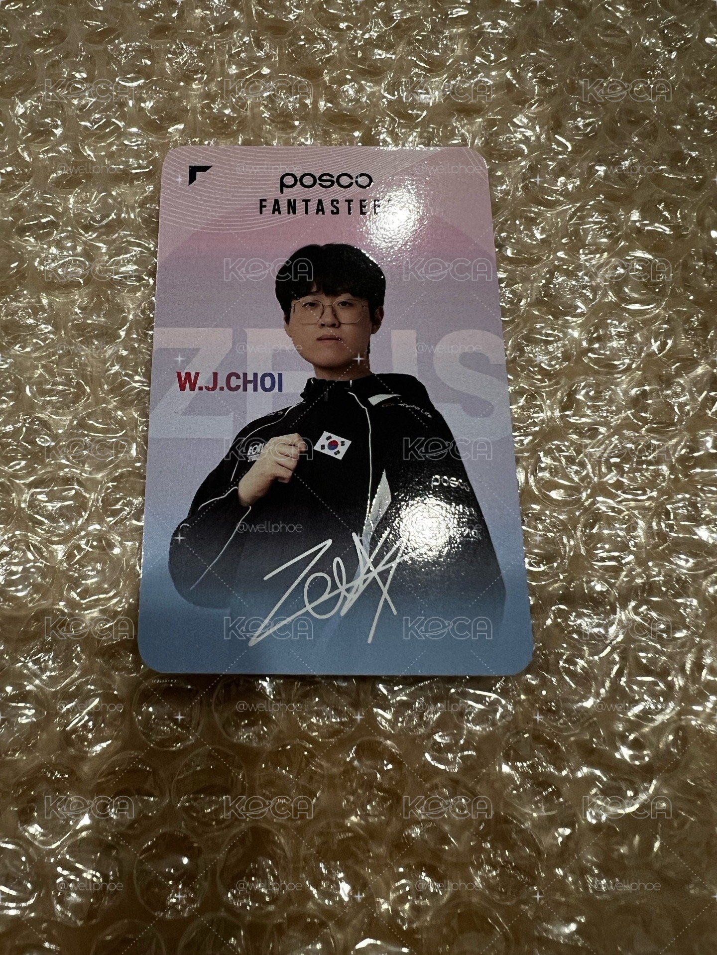 亞運國代posco卡-Faker、Zeus