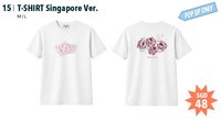 ROLL THE WORLD TWINZY Singapore Ver. T恤 