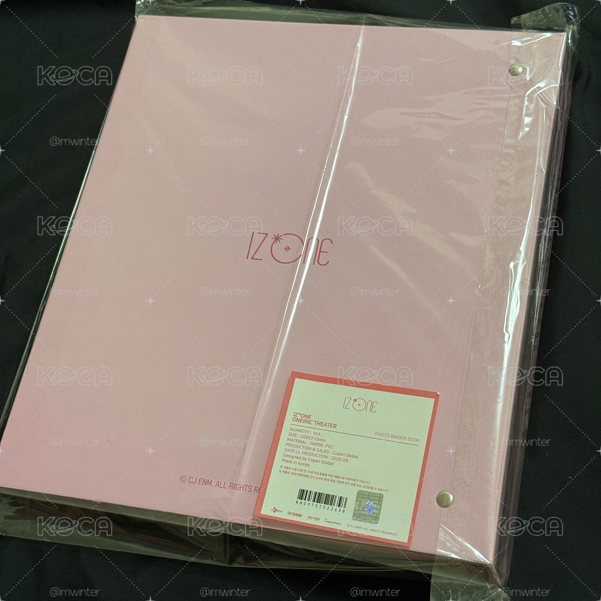 【二手】IZ*ONE 卡冊 ONEIRIC THEATER周邊