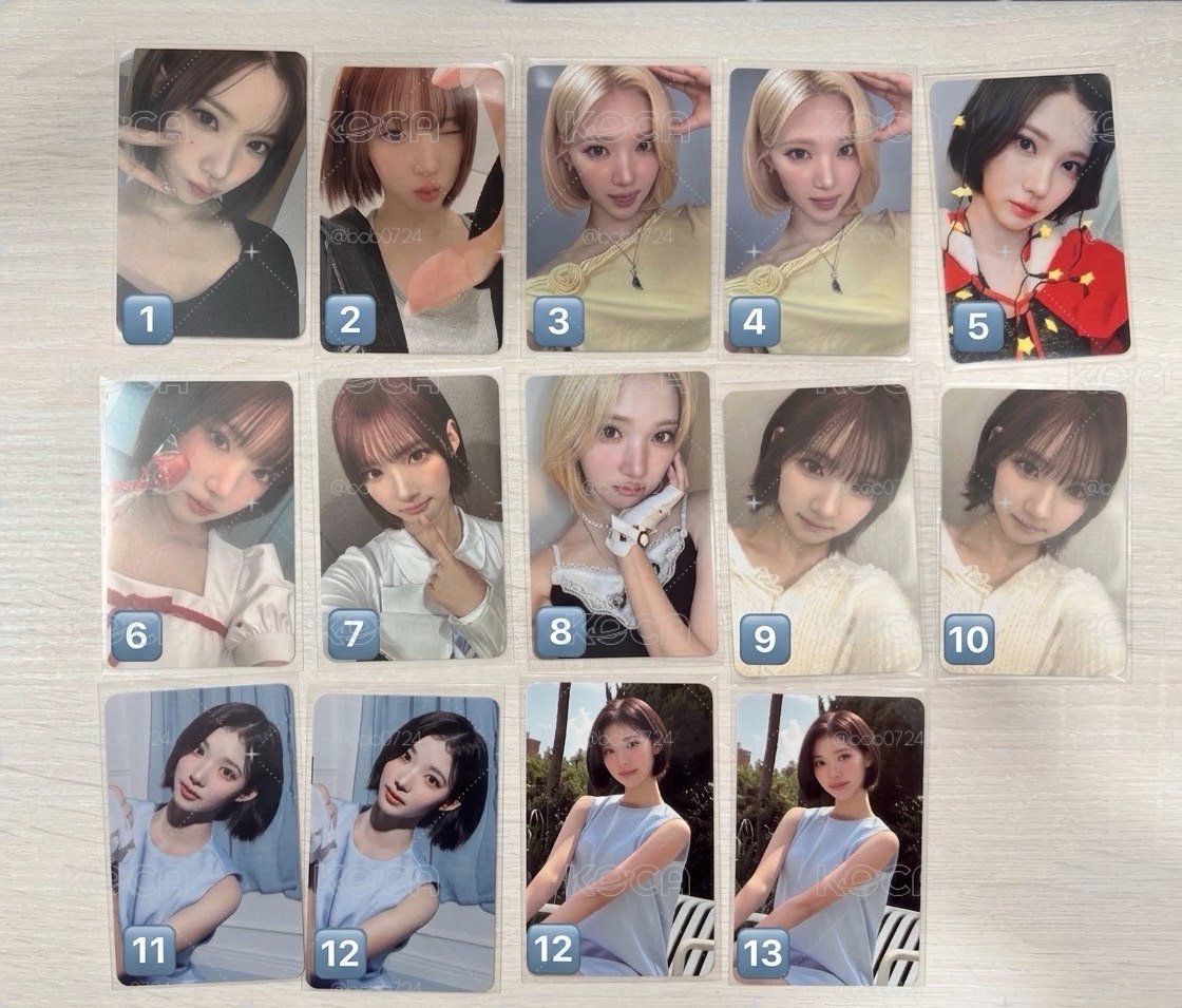 Hearts2hearts jiwoo 小卡