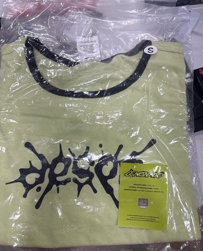 aespa 劉知珉 Karina 快閃限定 T恤 S碼 僅衣服