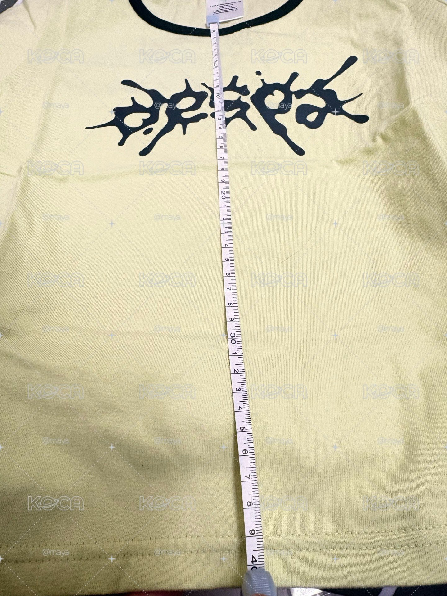 aespa 劉知珉 Karina 快閃限定 T恤 S碼 僅衣服